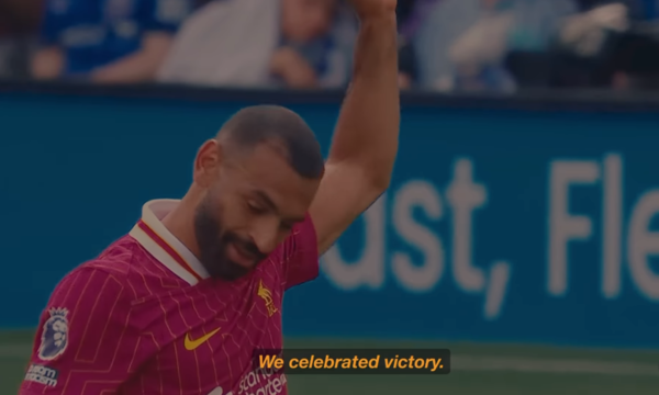 팬들에게 작별을 고하는 살라(사진=모하메드 살라 SNS)