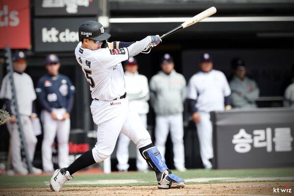 KT에서 새로운 활력을 얻은 한승택(사진=KT)