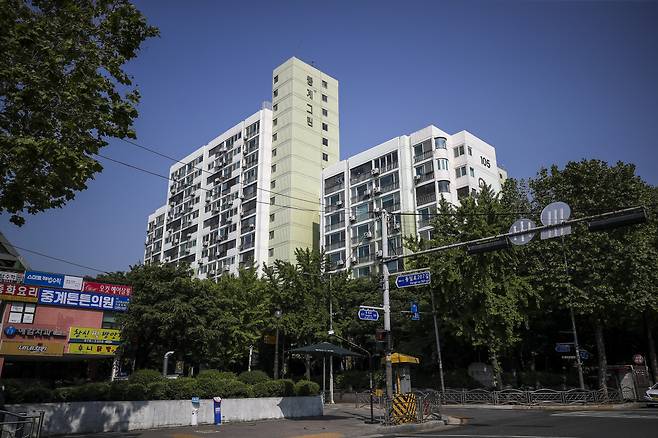 노원구의 한 아파트 대단지 모습.(뉴시스)