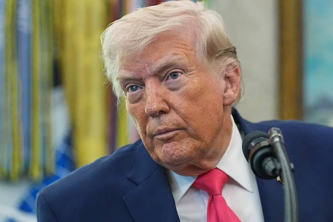 도널드 트럼프 미국 대통령.(AP연합뉴스)