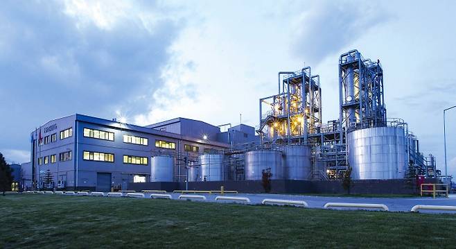 효성 튀르키예 스판덱스 공장 전경. 사진=효성티앤씨 제공