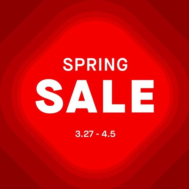 롯데백화점 2026 봄 정기 세일 'SPRING SALE' 키 비주얼. [이미지=롯데백화점]