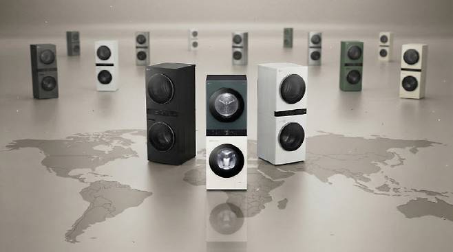 LG전자 트롬 워시타워가 글로벌 누적 판매량 300만 대를 돌파하며 세탁 가전 시장의 판도를 바꾸고 있다. 지난해 말 300만 대에 이어, 최근 320만 대를 넘어서며 누적 판매량 상승세가 가팔라지고 있다.(사진=LG전자)