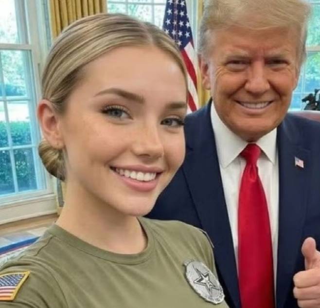 제시카 포스터 인스타그램 계정에 올라온 AI 사진.