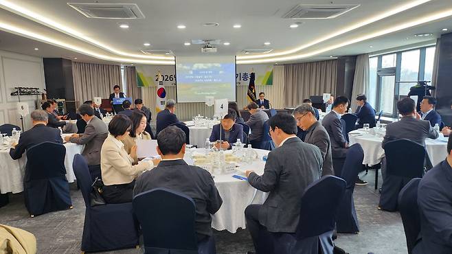 24일 열린 한국대중골프장 정기총회. (한국대중골프장협회 제공)