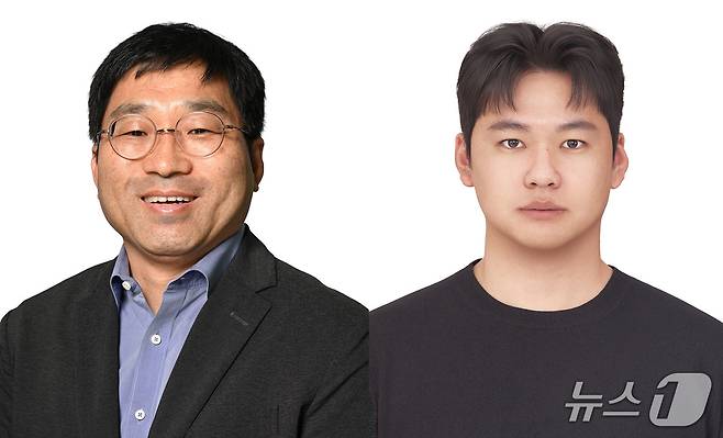 박찬호 교수, 양호성 석사(왼쪽부터)(지스트 제공, 재판매 및 DB금지)/뉴스1