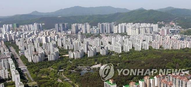경기도 성남시 분당구 아파트 전경. 사진=연합뉴스