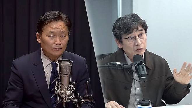 ['YTN 장성철의 뉴스명당', '최욱의 매불쇼' 유튜브 캡처]