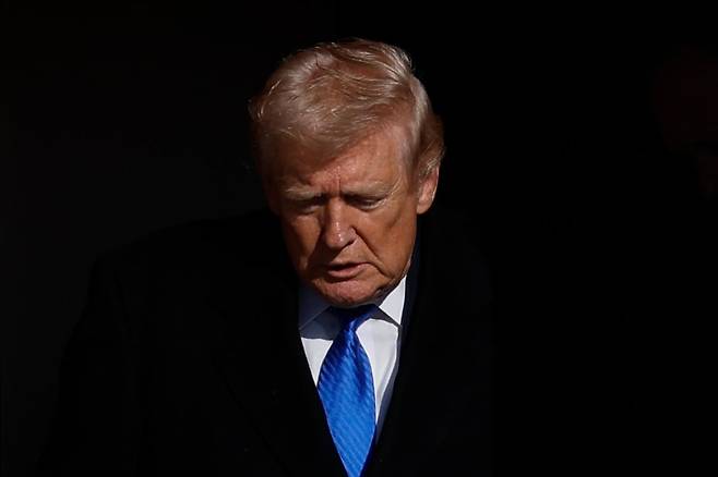 도널드 트럼프 미국 대통령. AP=연합뉴스