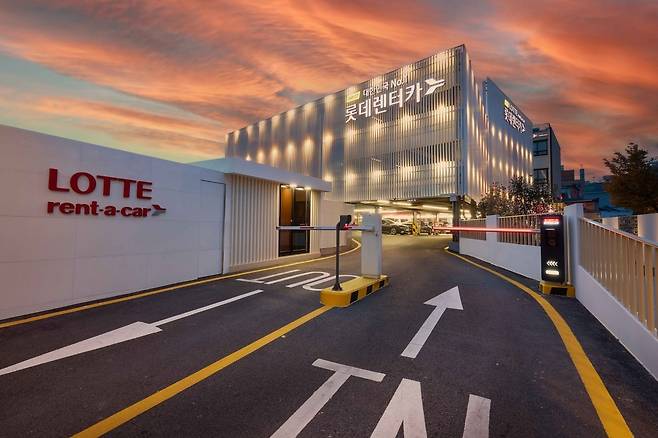 롯데렌터카 서울역지점 전경 / 사진= 롯데렌터카 제공