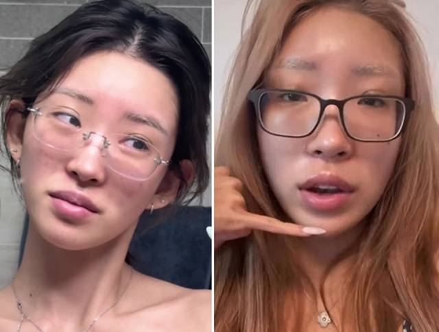 최준희가 민낯을 공개하며 극적인 변신을 선보여 화제를 모으고 있다. 사진=최준희 SNS