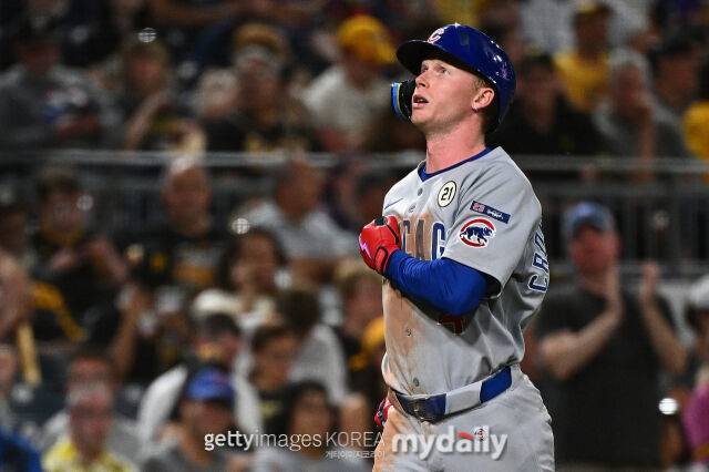 시카고 컵스 피트 크로우-암스트롱./게티이미지코리아