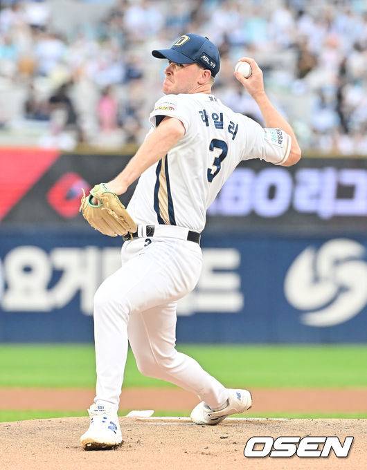 [OSEN=창원, 이석우 기자] NC 다이노스 라일리 035 2025.10.04 / foto0307@osen.co.kr