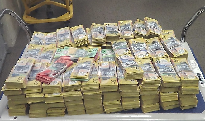 호주 달러. AP연합뉴스