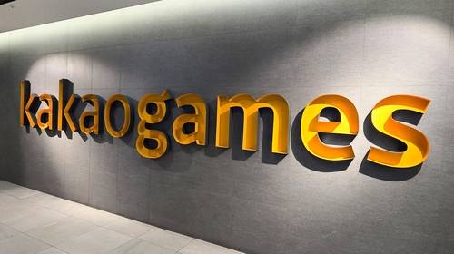 카카오게임즈 로고 경기 성남시 카카오게임즈 사옥의 로고 [연합뉴스 자료사진]