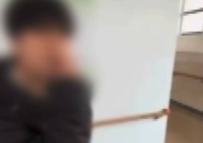 흡연학생 [SNS 캡처]