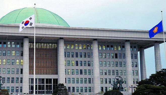 국회의사당 전경. 연합