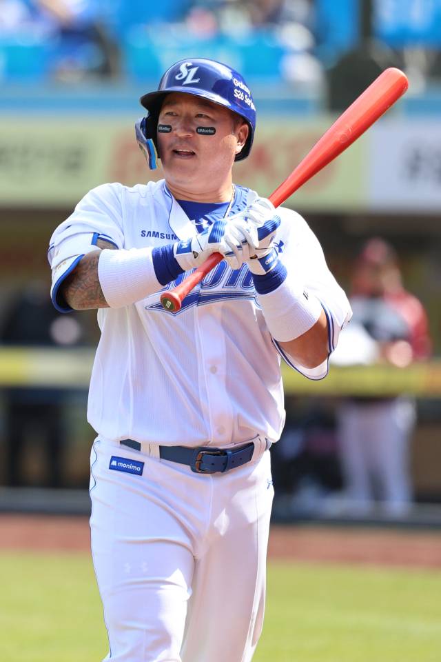 삼성 라이온즈의 최형우. 삼성 제공