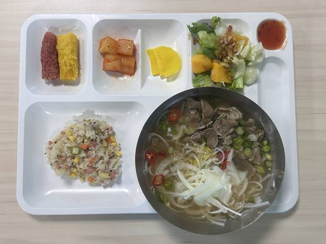 동남아시아의 열정을 담은 베트남 식단.