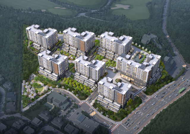 ‘용인 플랫폼시티 라온프라이빗 아르디에’ 조감도. (라온건설 제공)