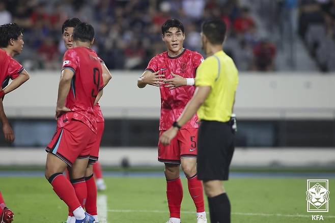 무명의 3부리거로 출발해 월드컵을 앞둔 대표팀에서도 경쟁력을 보이고 있는 박진섭 (대한축구협회 제공)