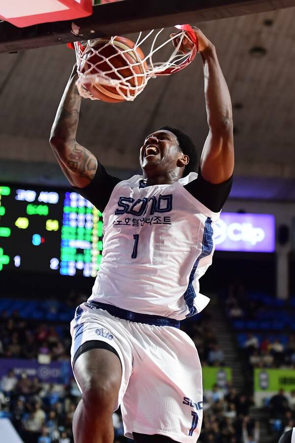 고양 소노 네이던 나이트. /사진=KBL