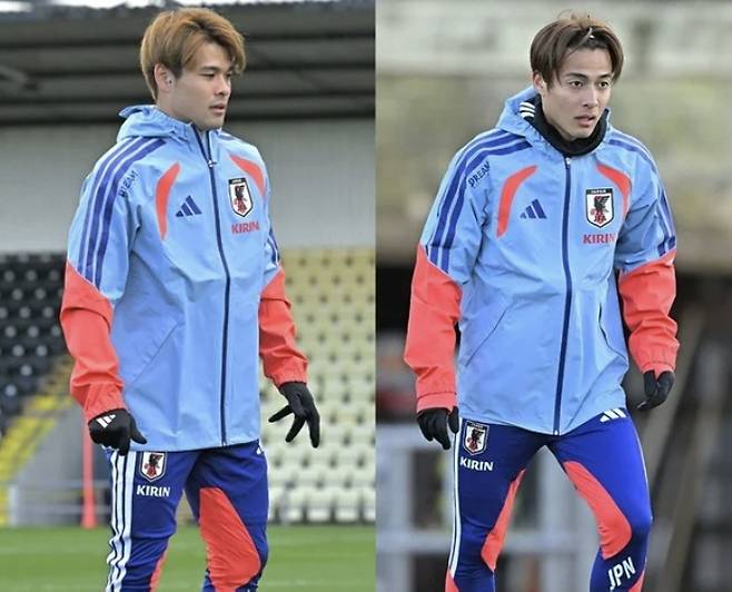 사노 형제 왼쪽이 형 가이슈, 동생 고다이 캡처=사커다이제스트웹 홈페이지