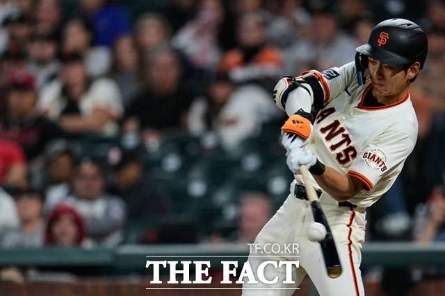 샌프란시스코 자이언츠 이정후가 2026 뉴욕 양키스와의 개막전서 4타수 무안타로 부진했다. /뉴시스
