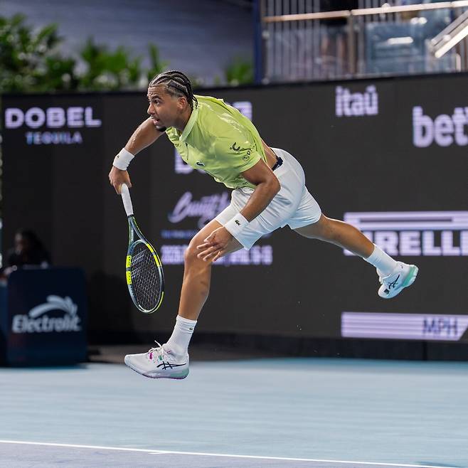 2026 마이애미오픈 4강까지 단 한 번도 브레이크를 허용하지 않은 피스. ATP