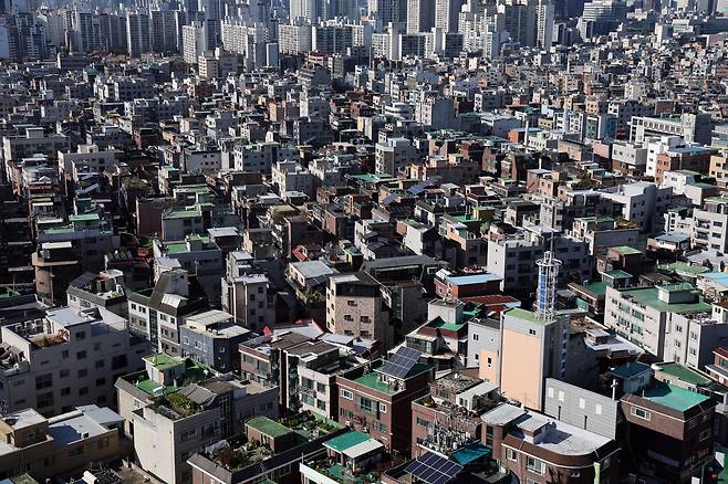 서울시내 주택가 모습. /뉴스1