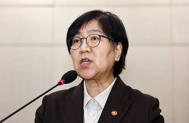 정은경 보건복지부 장관. ⓒ뉴시스