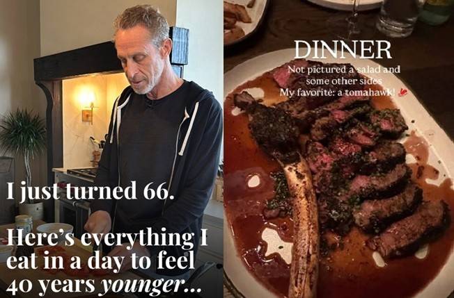 하이먼 박사에 따르면 음식은 곧 몸에 보내는 메시지로, 젊고 건강하게 살기 위해서는 식단 구성에 노력을 기울여야 한다. ​/사진=마크 하이먼 박사 인스타그램 캡처