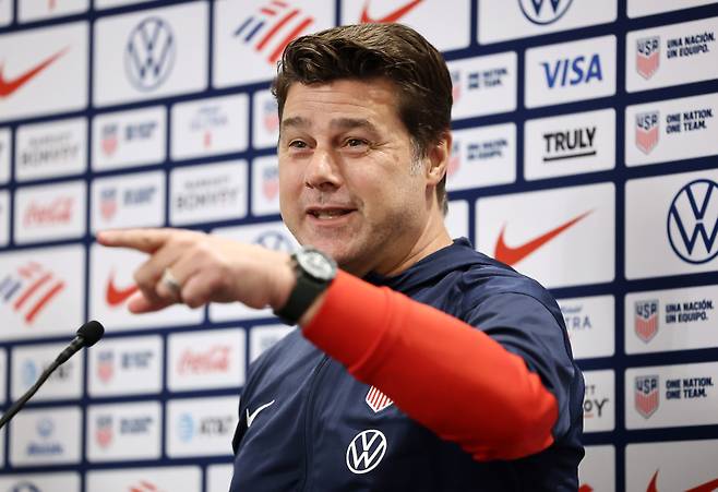 마우리시오 포체티노 감독. 연합뉴