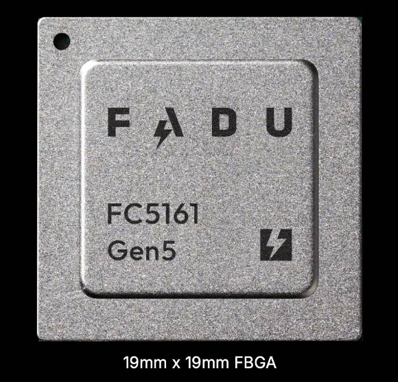 파두의 Gen5(5세대) 기업용 SSD 컨트롤러 제품 [사진=파두 홈페이지 캡처]