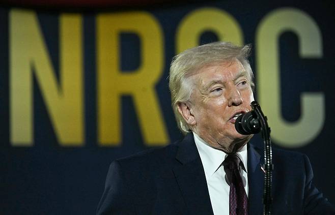 도널드 트럼프 미국 대통령 [AFP=연합뉴스]