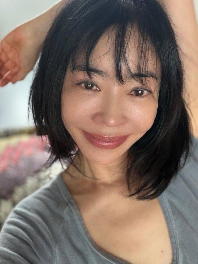 이혜영이 폐암 수술 이후 밝은 모습을 전했다. / 이혜영 SNS