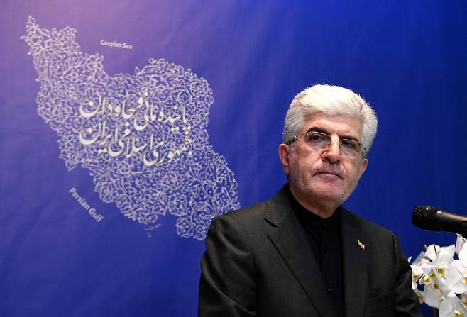 사이드 쿠제치 주한이란대사. 연합뉴스