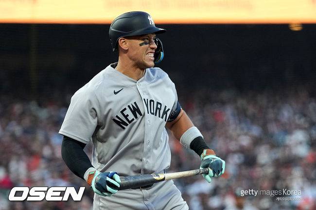 [사진] 애런 저지. ⓒGettyimages(무단전재 및 재배포 금지)