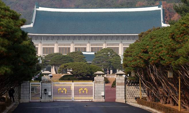 서울 종로구 청와대 전경. 뉴시스
