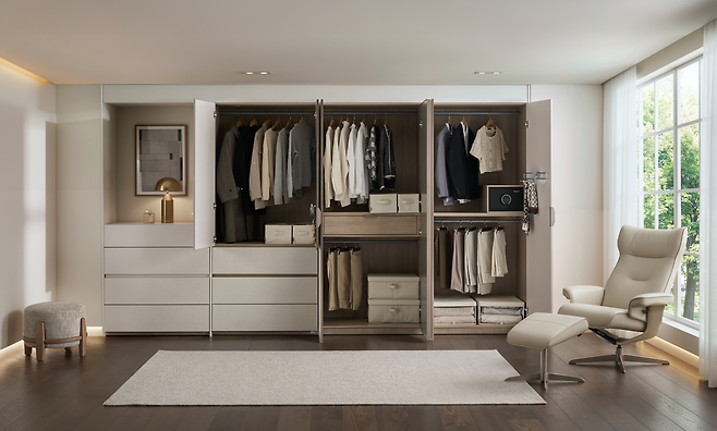 맞춤형 붙박이장 ‘에딧’. 사진 제공=현대리바트