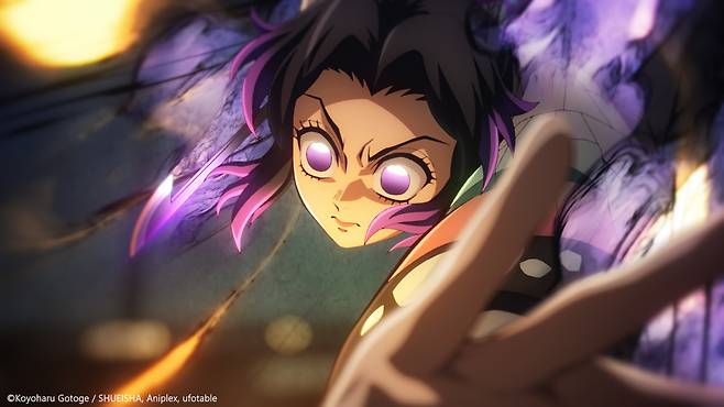 ‘귀멸의 칼날: 무한성편’의 스틸컷. 사진 제공= CJ ENM