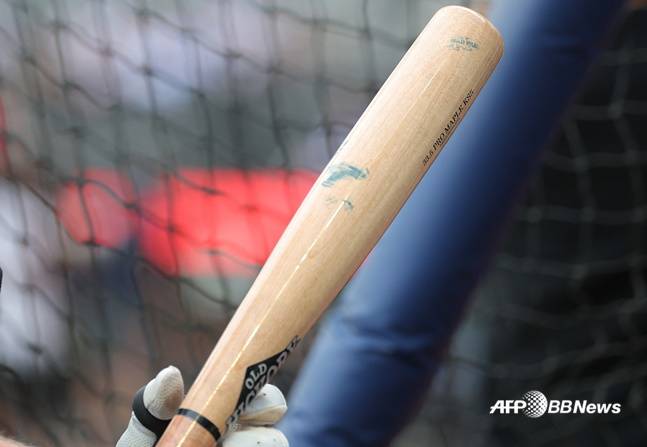 메이저리그에서 사용 중인 어뢰 배트. /AFPBBNews=뉴스1
