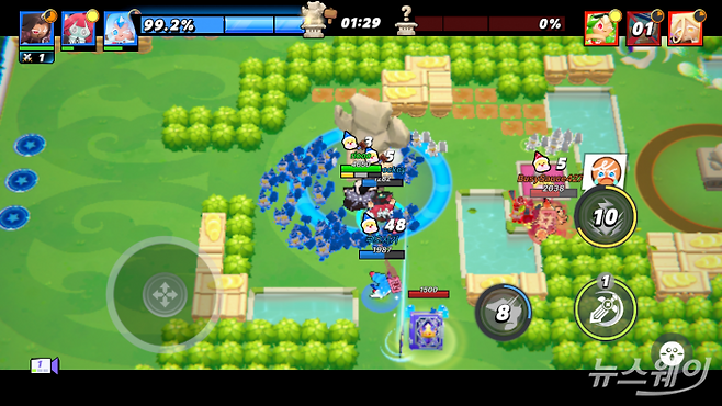 쿠키런: 오븐스매시 노움배틀. 사진=김세현 기자