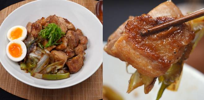 ‘편스토랑’ 이정현 닭고기 대파 덮밥 레피시