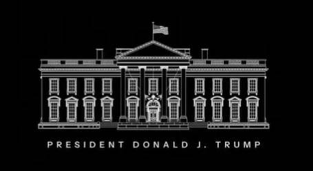 백악관이 로고 이미지가 담긴 수수께끼 같은 영상을 올려 이목을 끌고 있다. /X
