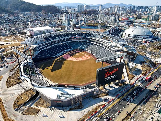 대전 한화생명 볼파크 전경. 대전일보DB