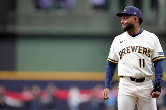 밀워키 브루어스의 외야수 잭슨 추리오(22). 사진[연합뉴스]