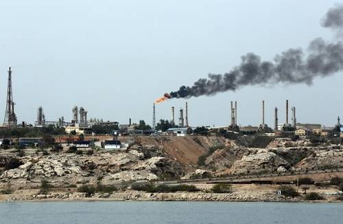 하르그섬 하르그 석유터미널의 모습. [EPA = 연합뉴스]