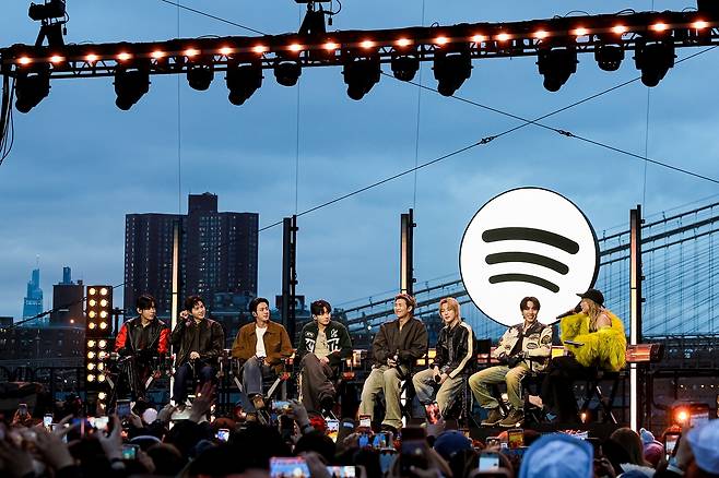 6년 만에 완전체로 미국을 찾은 방탄소년단 [빅히트뮤직 제공]