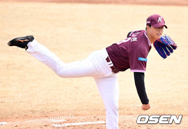 [OSEN=최규한 기자] 키움 박준현. 2026.03.12 / dreamer@osen.co.kr
